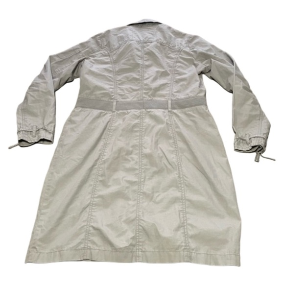 Not the same vintage coat dress size medium large light grey - Picture 3 of 8